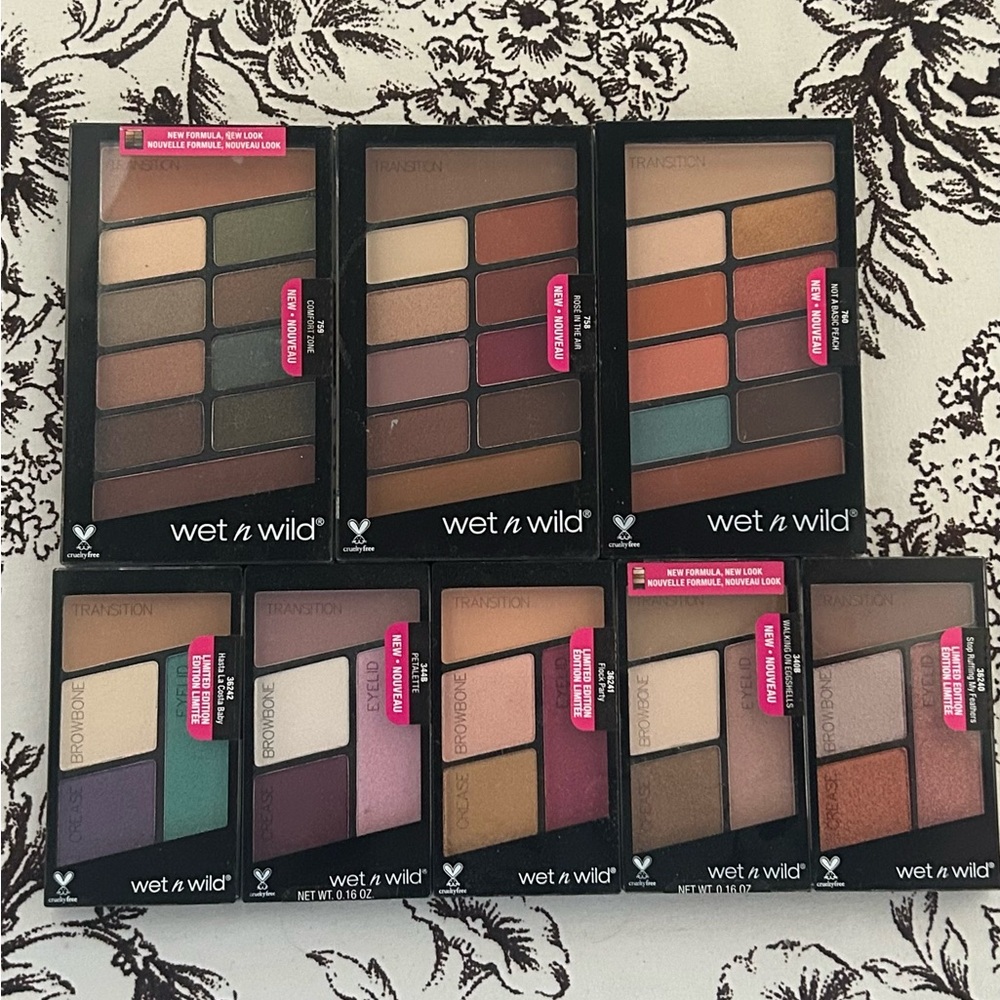 Wet n Wild Color Icon Eyeshadow Collection